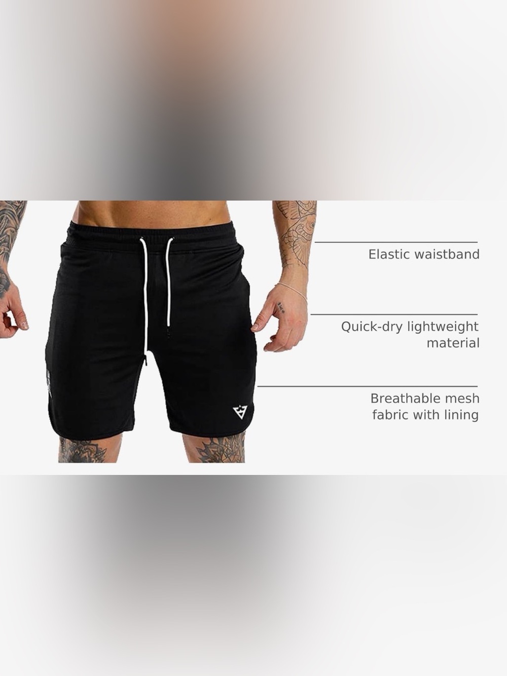Hype Olive and Black Athletic Shorts size XL - Picture 2 of 9